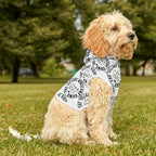 TheVillageHighlandCows Dog Hoodie (Black Logo)